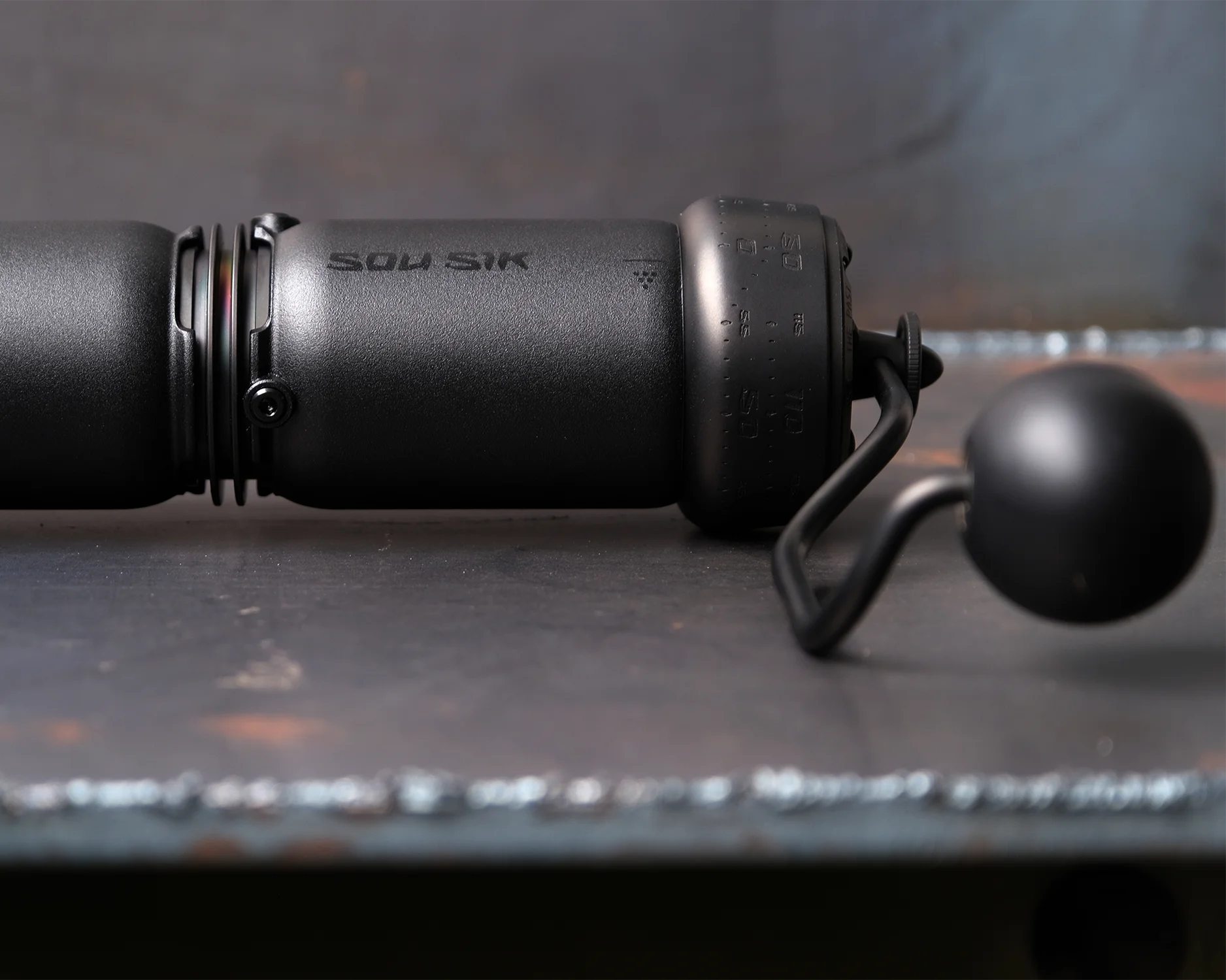 P-1 Hand Coffee Grinder - Black DLC Coating Aluminum