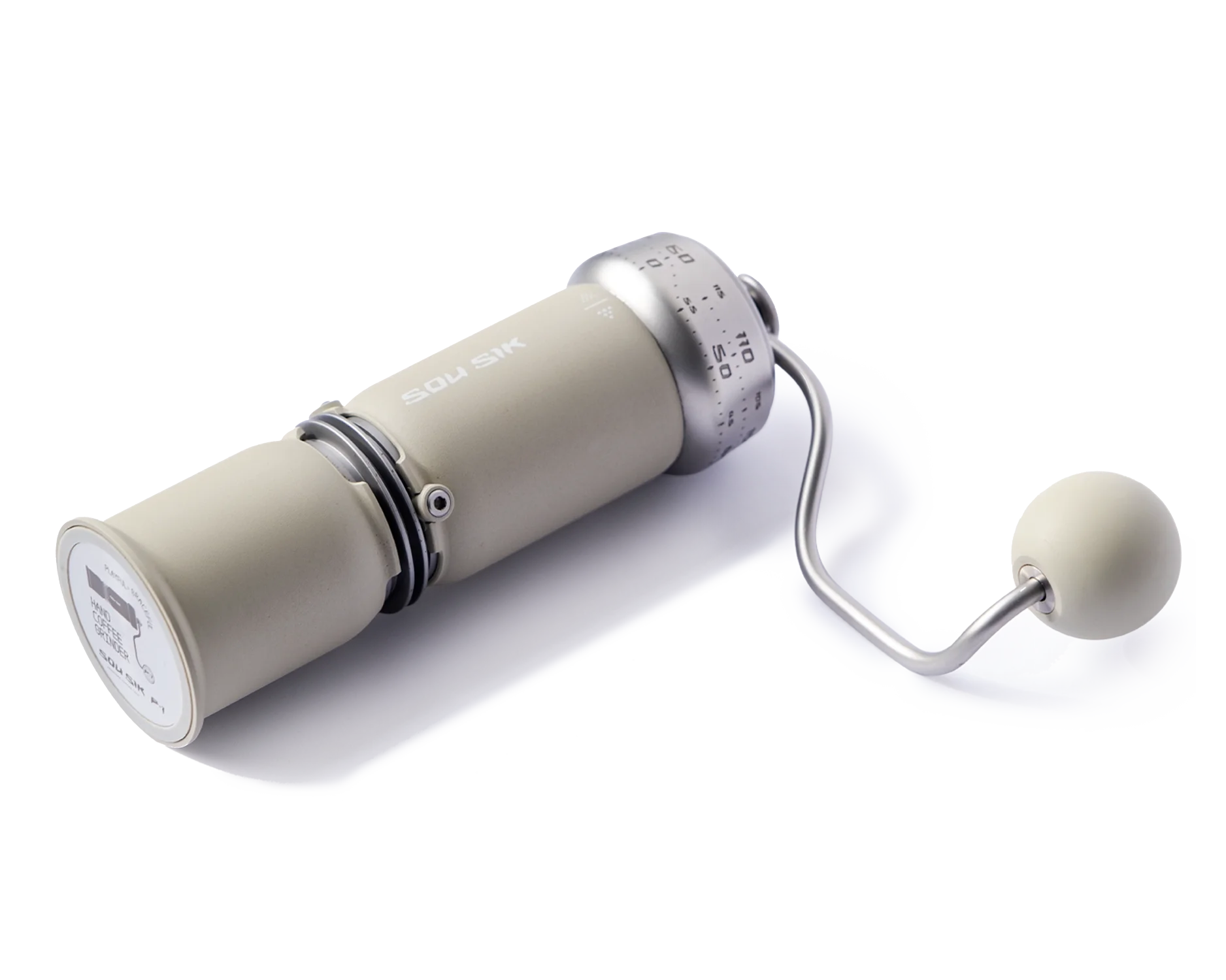 P-1 Hand Coffee Grinder - Desert Yellow Aluminum