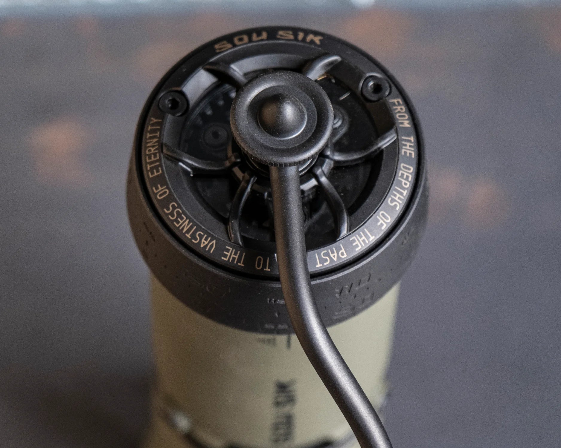 P-1 Hand Coffee Grinder - Dark Olive DLC Coating Aluminum