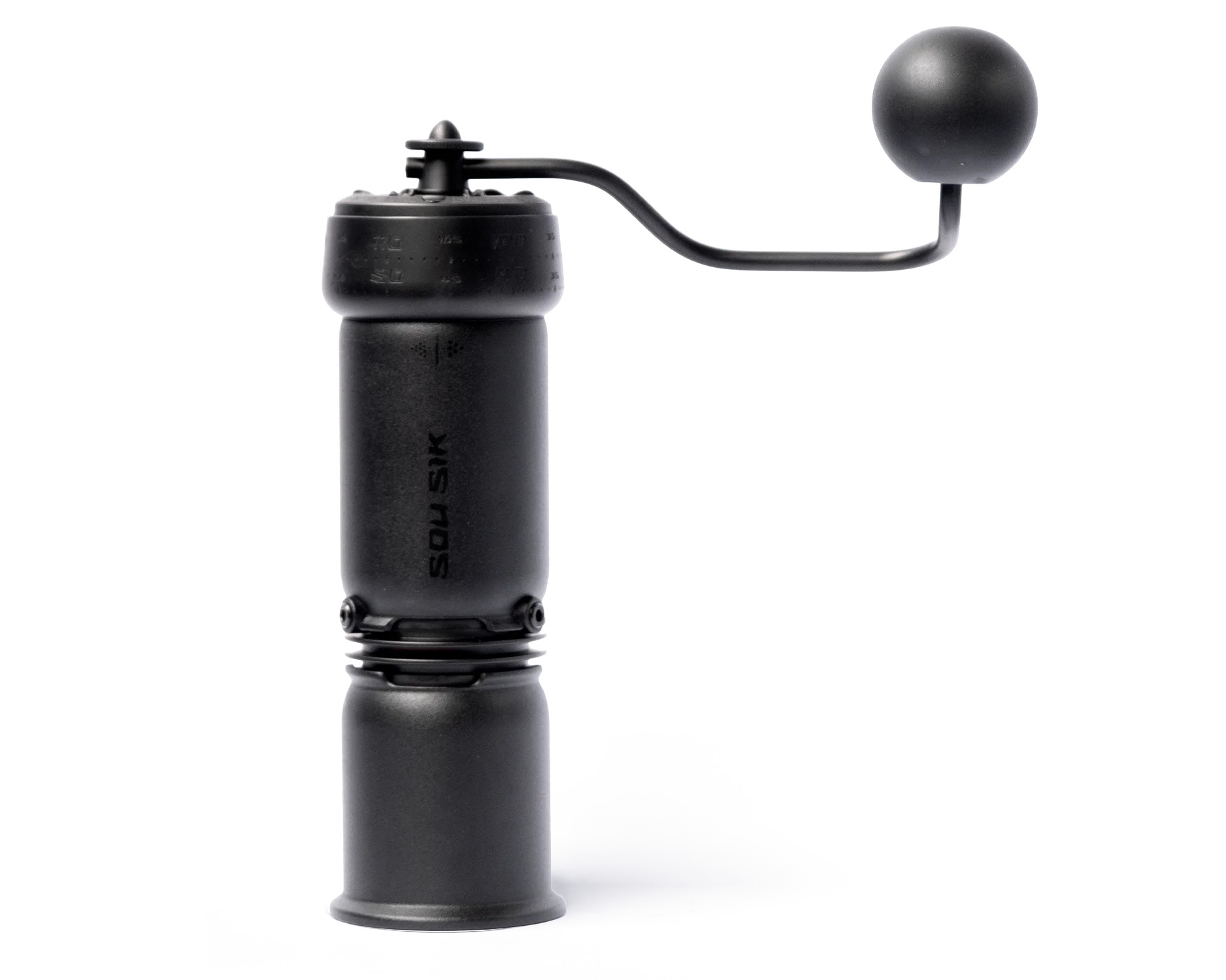 P-1 Manual Coffee Grinder - Black DLC Coating Aluminum