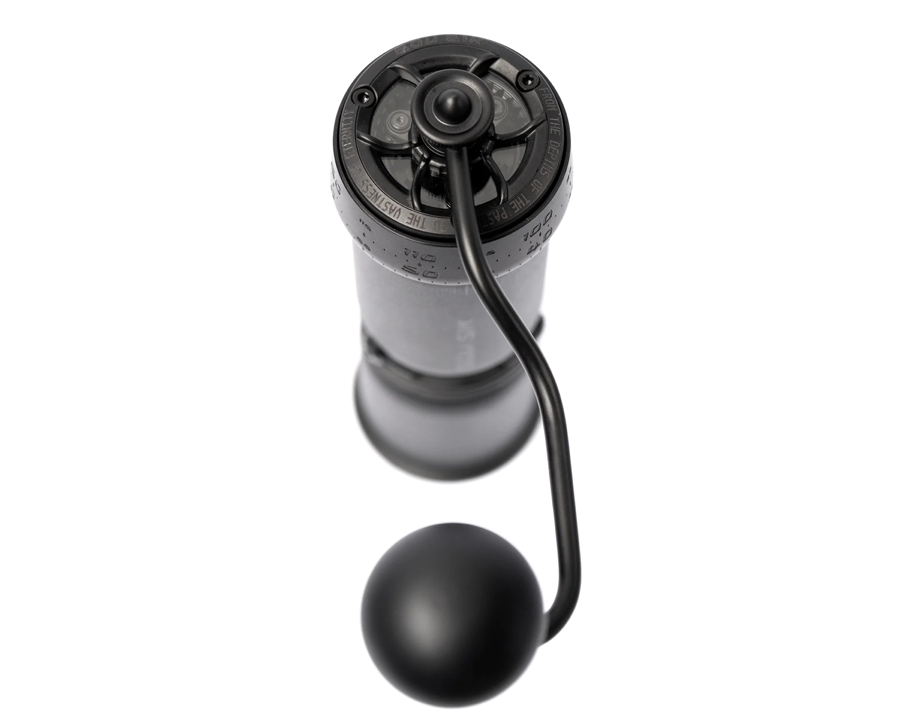P-1 Hand Coffee Grinder - Black DLC Coating Aluminum